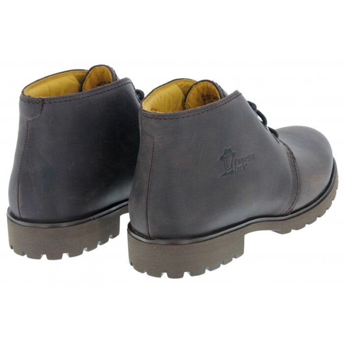 Panama Jack Bota Panama Boots – Brown Leather – Mens Boots - Crep Direct UK
