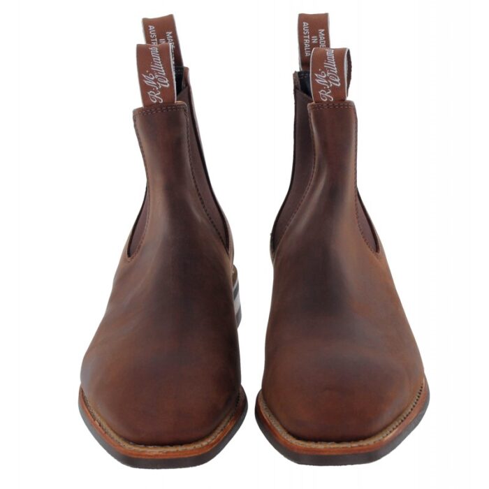 R. M. Williams Comfort Craftsman Boots – Bark/Oily Fern Leather – Mens Boots - Crep Direct UK