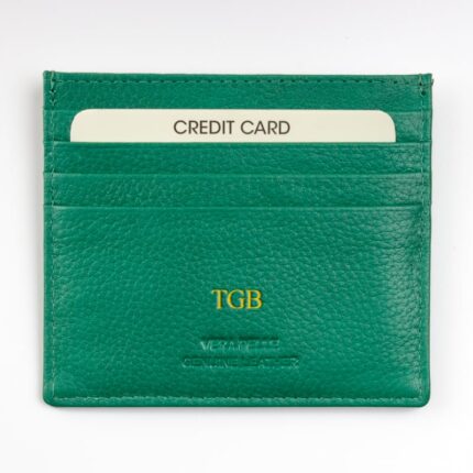 Gianni Conti 4317394 Cardholder – Apple Green Leather – Personalised Gifts for Her - Crep Direct UK
