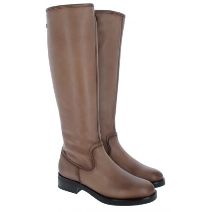 Porronet 4612 Knee High Boots – Taupe Leather – Womens Boots - Crep Direct UK Porronet 4612 Knee High Boots – Taupe Leather – Womens Boots - Crep Direct UK