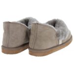 Shepherd of Sweden Sheperd of Sweden Karin Ankle HIgh Sheepskin Slippers – Stone – Womens Slippers - Crep Direct UK