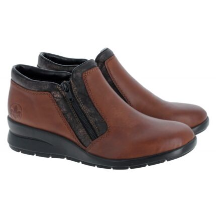 Rieker L4883 Boots – Tan – Womens Boots - Crep Direct UK