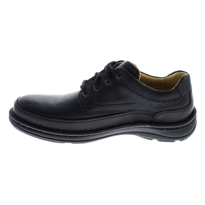 Clarks Nature Three Shoes – Black Leather – Mens Shoes - Crep Direct UK