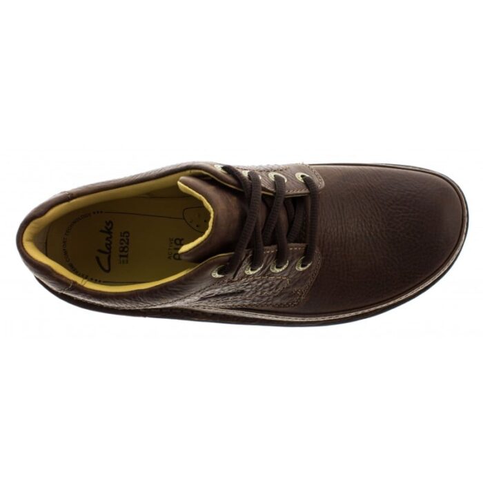 Clarks Nature Three Shoes – Mahogany Leather – Mens Shoes - Crep Direct UK