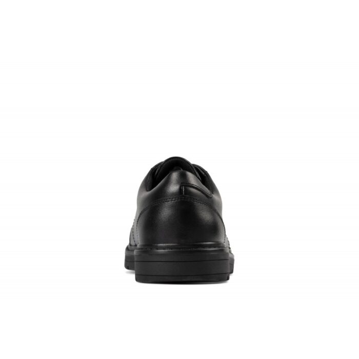 Clarks Loxham Pace Youth School Shoes – Black Leather – Boys School Shoes - Crep Direct UK
