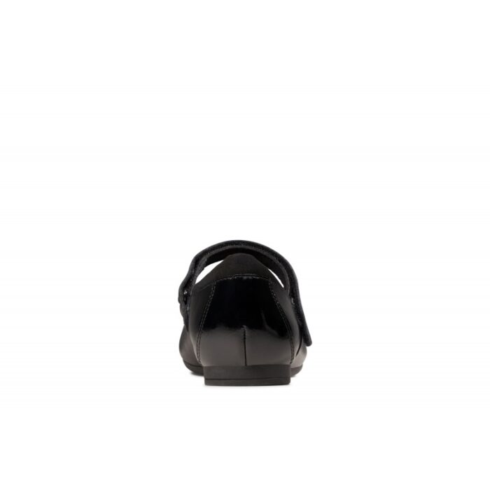 Clarks Scala Gem Youth School Shoes – Black Leather – Girls School Shoes - Crep Direct UK