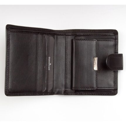 Gianni Conti 507042 Wallet – Black Leather – Mens Wallets, Bags and Accessories - Crep Direct UK
