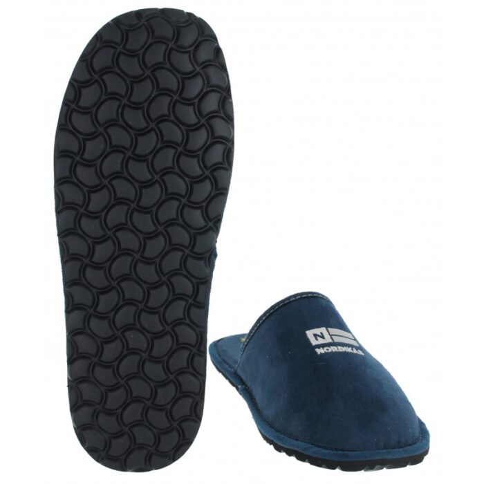 Nordikas 538-NB Viaje Cab Travel Slippers – Azul – Mens Slippers - Crep Direct UK