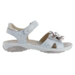 Primigi 5885555 Sandals – White Platinum Leather – Girls Sandals - Crep Direct UK
