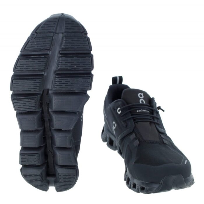 On Running Cloud 5 Waterproof 59.98838 Ladies Trainers – Black – Womens Performance Running - Crep Direct UK