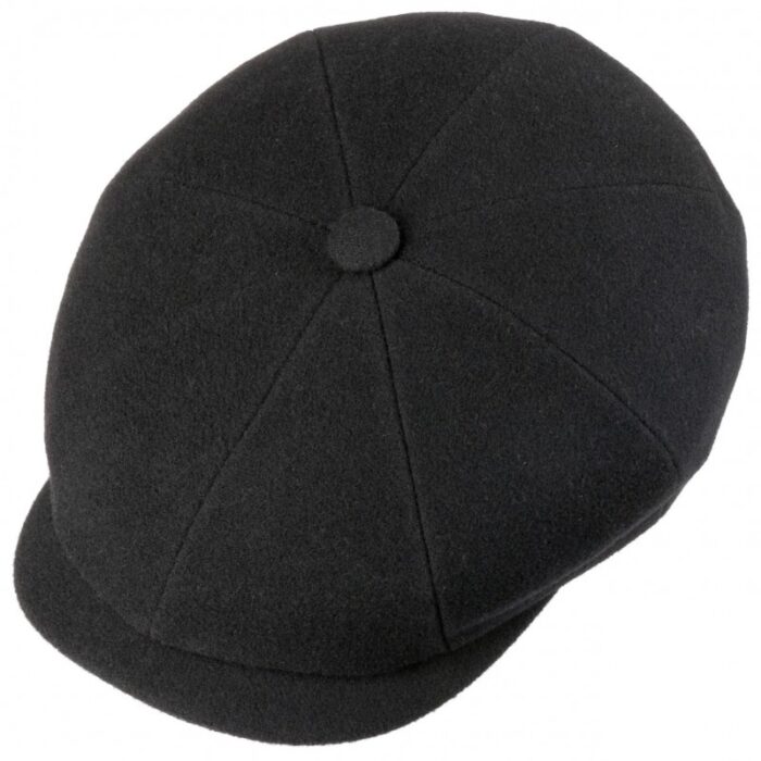 Stetson Hatteras Wool/Cas 6840101 Cap – Black – Mens Hats & Caps - Crep Direct UK