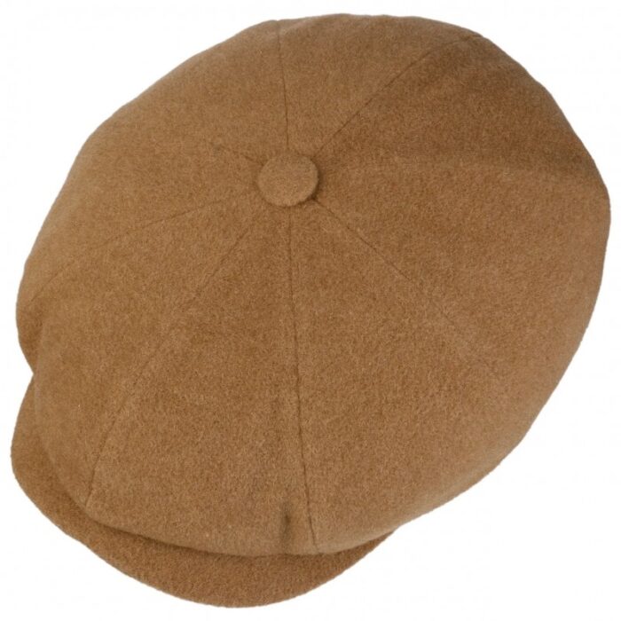 Stetson Hatteras Wool/Cas 6840101 Cap – Camel – Mens Clothing - Crep Direct UK