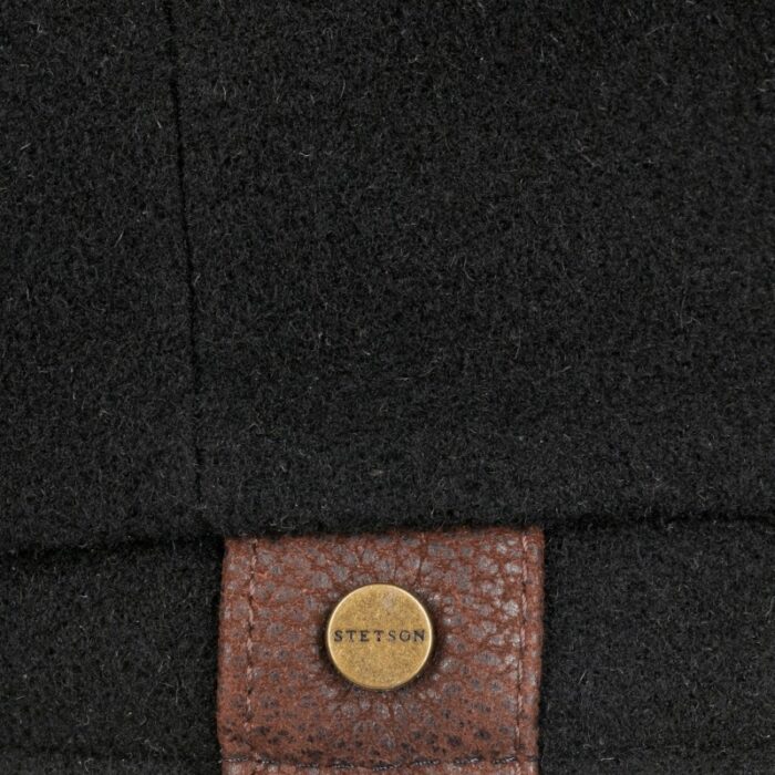 Stetson Hatteras Wool/Cas 6840101 Cap – Black – Mens Hats & Caps - Crep Direct UK