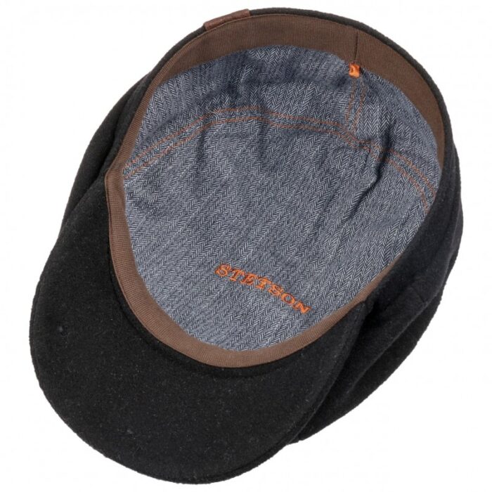 Stetson Hatteras Wool/Cas 6840101 Cap – Black – Mens Hats & Caps - Crep Direct UK