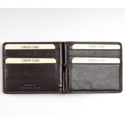 Gianni Conti 707101 Wallet – Black Leather – Mens Wallets, Bags and Accessories - Crep Direct UK