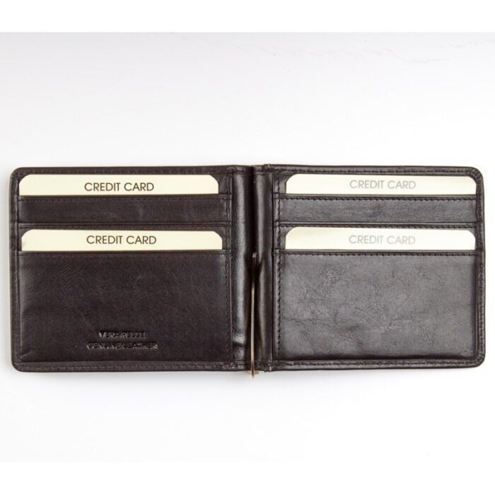 Gianni Conti 707101 Wallet – Black Leather – Mens Wallets, Bags and Accessories - Crep Direct UK