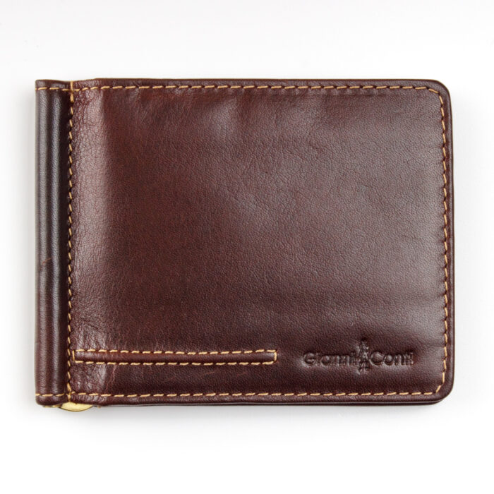 Gianni Conti 707101 Wallet – Marron Leather – Mens Wallets, Bags and Accessories - Crep Direct UK