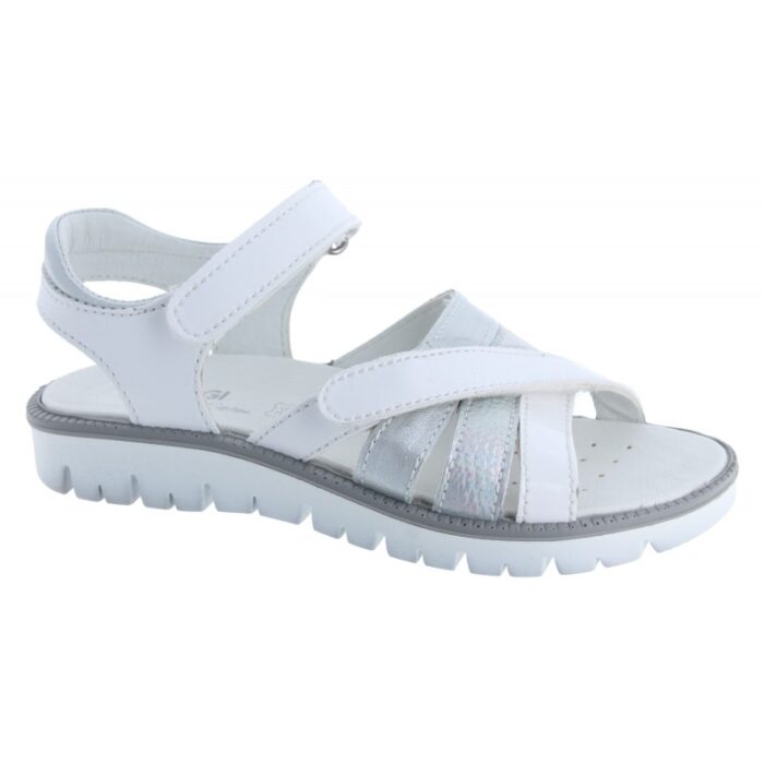 Primigi 7891022 Sandals – White/Silver – Girls Sandals - Crep Direct UK