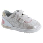 Primigi 7905300 Trainers – White/Gold – Girls Shoes - Crep Direct UK