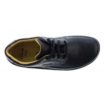 Clarks Nature Three Shoes – Black Leather – Mens Shoes - Crep Direct UK