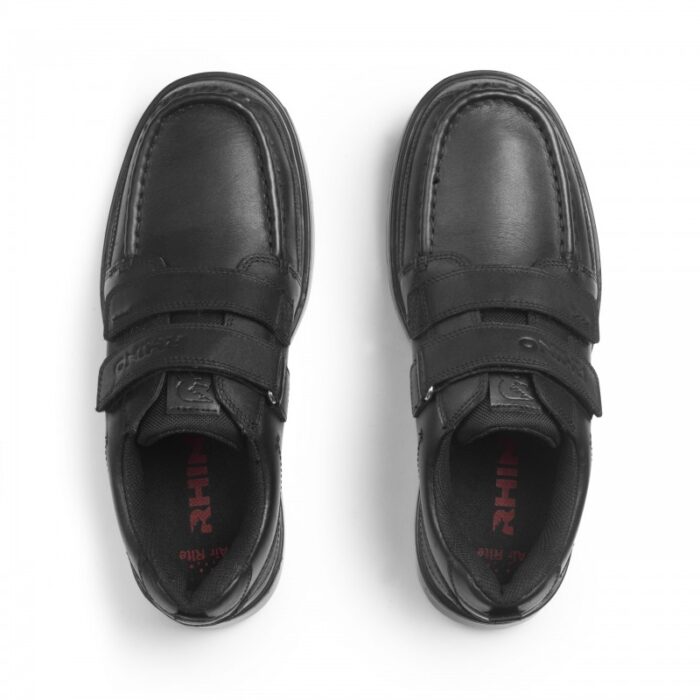 Start-Rite Mission School Shoes – Black Leather – Boys School Shoes - Crep Direct UK