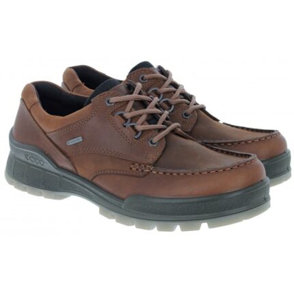 Ecco Track 25 Low GTX 831714 Waterproof Shoes - Bison - Mens Shoes