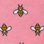 Swole Panda Bumblebee Bamboo Socks – Pink – Ladies Clothing - Crep Direct UK Swole Panda Bumblebee Bamboo Socks – Pink – Ladies Clothing - Crep Direct UK