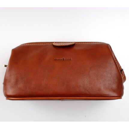 Gianni Conti 915022 Washbag – Cognac Leather – Mens Wallets, Bags and Accessories - Crep Direct UK Gianni Conti 915022 Washbag – Cognac Leather – Mens Wallets, Bags and Accessories - Crep Direct UK