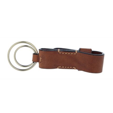 Gianni Conti 919754 Keyring – Cognac – Mens Wallets, Bags and Accessories - Crep Direct UK