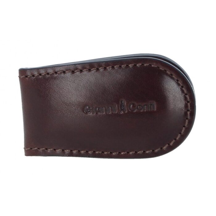 Gianni Conti 9407130 Money Clip – Brown – Mens Wallets, Bags and Accessories - Crep Direct UK