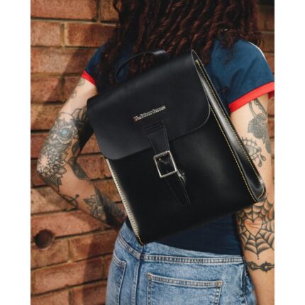 Dr. Martens Kiev Smooth Leather Mini Backpack – Black – Mens Wallets, Bags and Accessories - Crep Direct UK