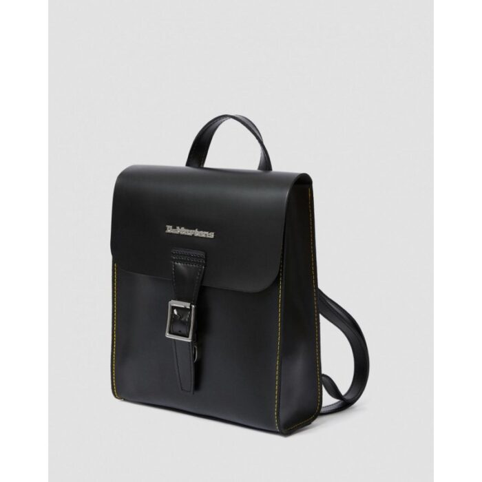 Dr. Martens Kiev Smooth Leather Mini Backpack – Black – Mens Wallets, Bags and Accessories - Crep Direct UK