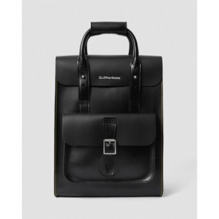 Dr. Martens Kiev Smooth Leather Laptop Backpack – Black – Mens Wallets, Bags and Accessories - Crep Direct UK