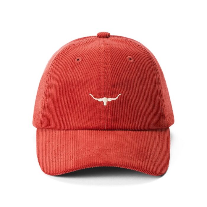 R. M. Williams Mini Longhorn Cord Cap – Crimson Cotton – Mens Hats & Caps - Crep Direct UK