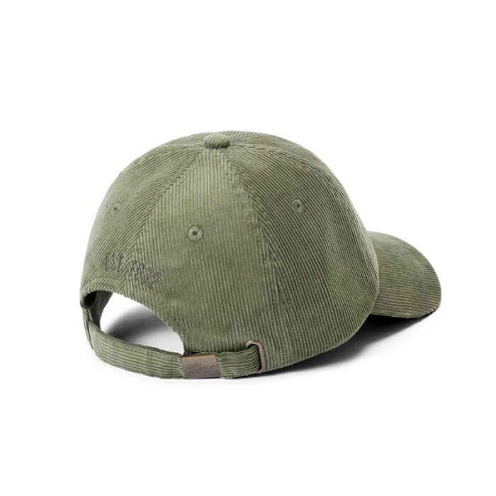 R. M. Williams Mini Longhorn Cord Cap – Moss Cotton – Mens Hats & Caps - Crep Direct UK