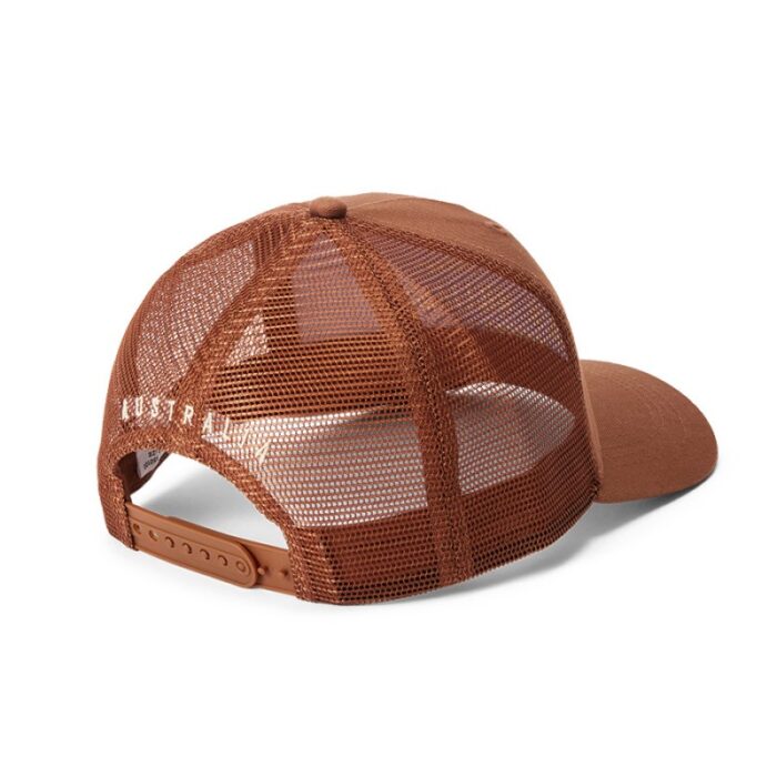 R. M. Williams Stencil Trucker Cap – Tortoise Cotton – Mens Hats & Caps - Crep Direct UK