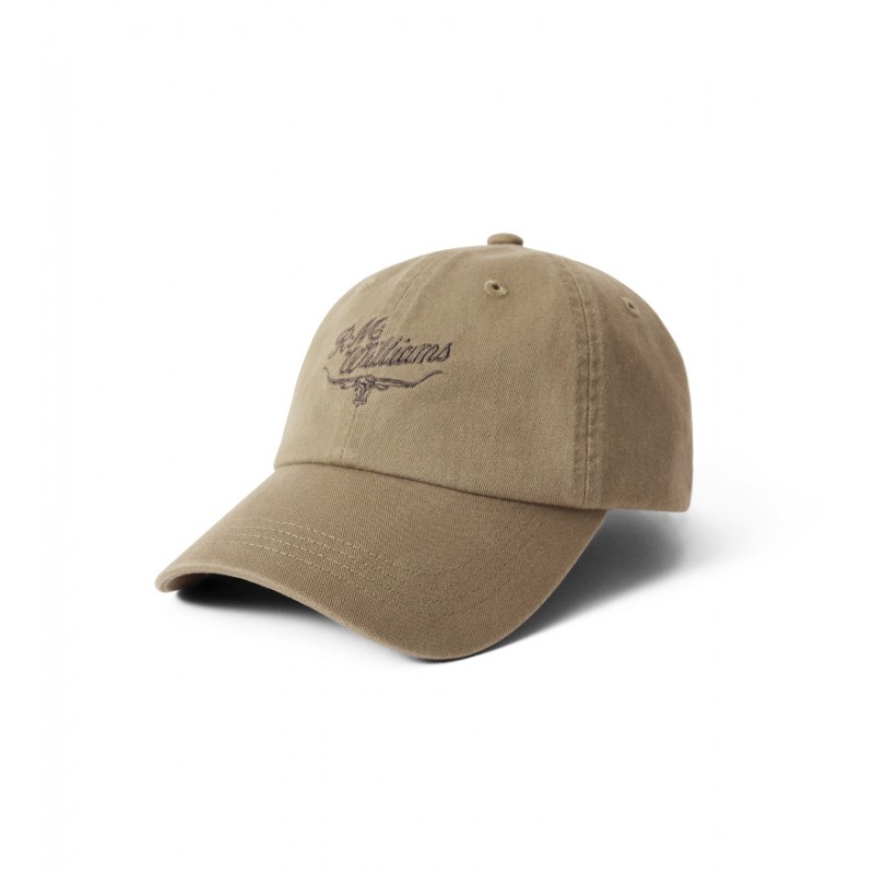 R. M. Williams Script Longhorn Cap – Dark Olive – Mens Clothing - Crep Direct UK