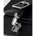 Dr. Martens Kiev Smooth Leather Vertical Crossbody Bag – Black – Mens Wallets, Bags and Accessories - Crep Direct UK