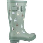 Cotswold Farmyard Junior Wellingtons – Green Alpaca – Girls Wellies - Crep Direct UK Cotswold Farmyard Junior Wellingtons – Green Alpaca – Girls Wellies - Crep Direct UK