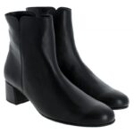 Gabor Abbey 55.680 Ankle Boots – Black Leather – Womens Boots - Crep Direct UK