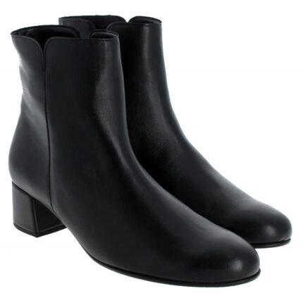 Gabor Abbey 55.680 Ankle Boots – Black Leather – Womens Boots - Crep Direct UK Gabor Abbey 55.680 Ankle Boots – Black Leather – Womens Boots - Crep Direct UK