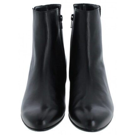 Gabor Abbey 55.680 Ankle Boots – Black Leather – Womens Boots - Crep Direct UK