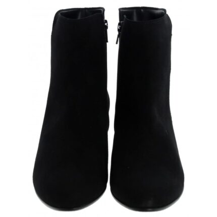 Gabor Abbey 55.680 Ankle Boots – Black Suede – Womens Boots - Crep Direct UK