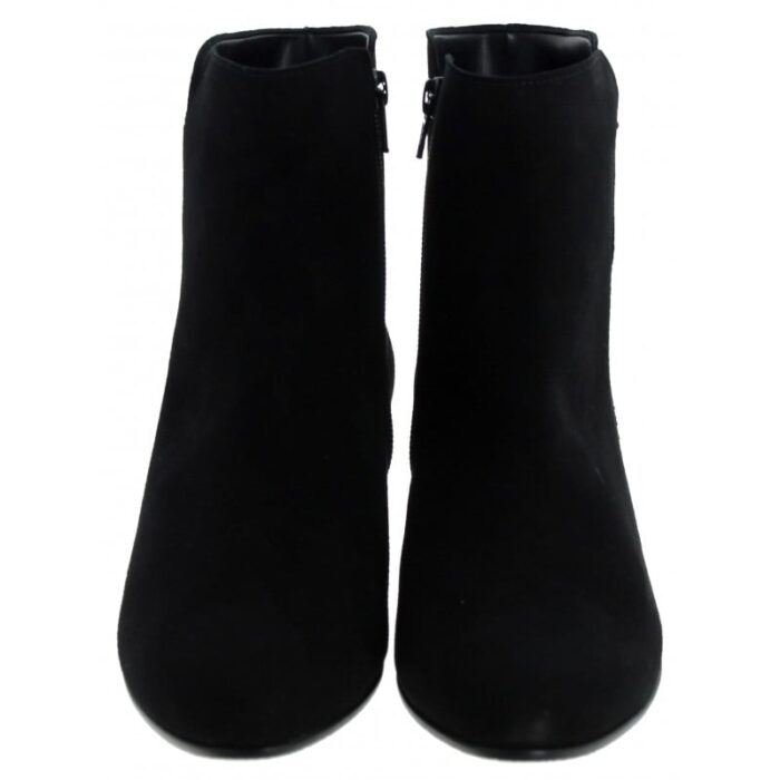 Gabor Abbey 55.680 Ankle Boots – Black Suede – Womens Boots - Crep Direct UK