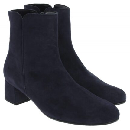Gabor Abbey 55.680 Ankle Boots – Blue Suede – Womens Boots - Crep Direct UK Gabor Abbey 55.680 Ankle Boots – Blue Suede – Womens Boots - Crep Direct UK