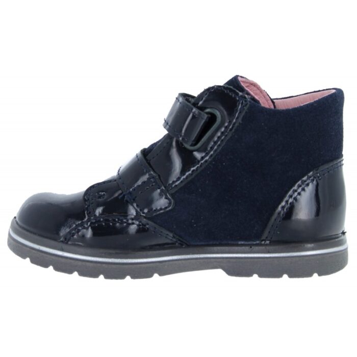 Ricosta Abby 2500702 Boots – Blue Patent – Girls Boots - Crep Direct UK