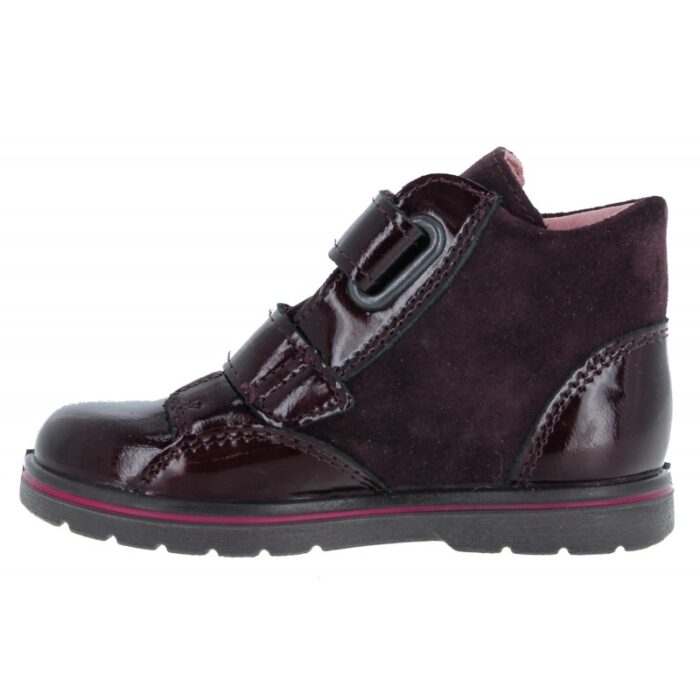 Ricosta Abby 2500702 Boots – Burgundy Patent – Girls Boots - Crep Direct UK