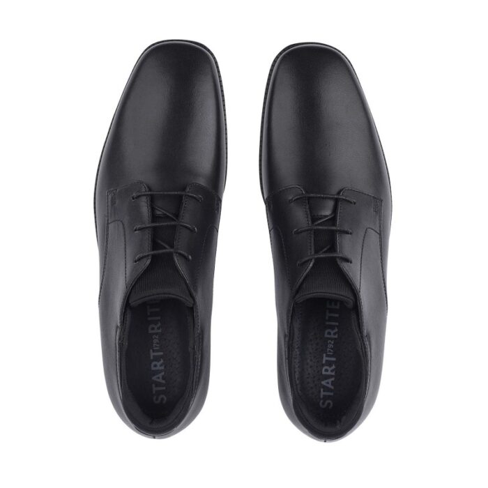 Start-Rite Academy School Shoes – Black Leather – Boys School Shoes - Crep Direct UK