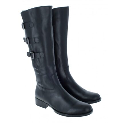 Gabor Adieu 91.606 Knee High Boots – Black Leather – Womens Boots - Crep Direct UK Gabor Adieu 91.606 Knee High Boots – Black Leather – Womens Boots - Crep Direct UK