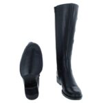 Gabor Adieu 91.606 Knee High Boots – Black Leather – Womens Boots - Crep Direct UK